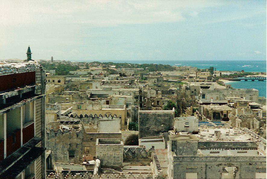 Mogadishu coastline